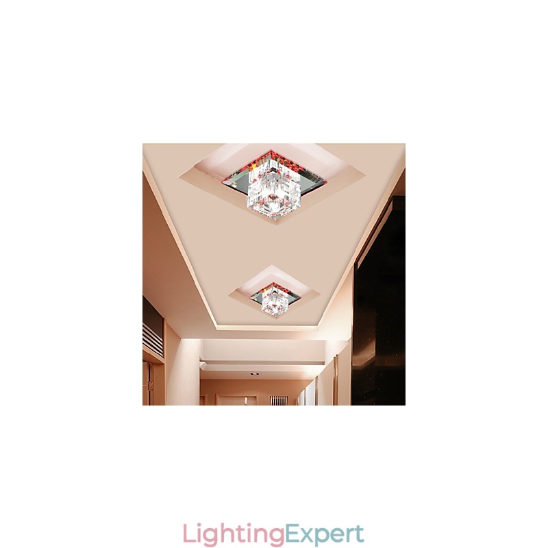 Crystal Between Lamp Smd Spotlight Creative Lamp Lamp Tube Light Absorb Dome Light