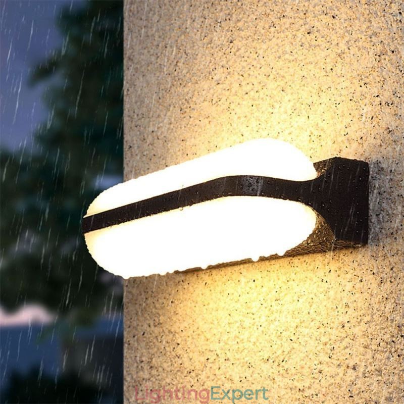 Wall Lamp Aluminum Waterproof Wall Light Stair Bathroom Corridor