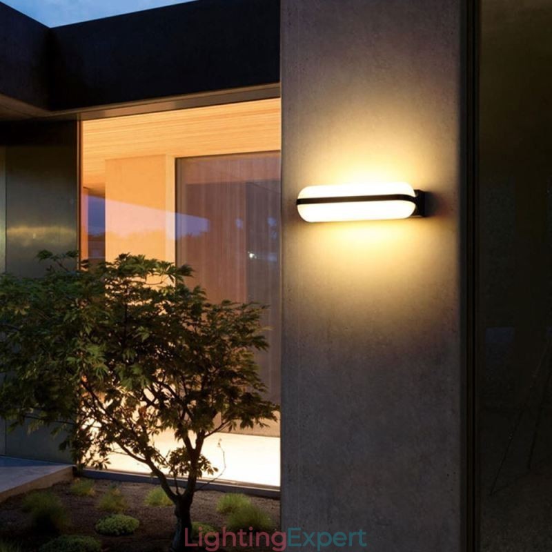 Wall Lamp Aluminum Waterproof Wall Light Stair Bathroom Corridor