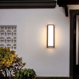 Rectangular Wall Light Modern Waterproof Villa Porch Wall Lamp