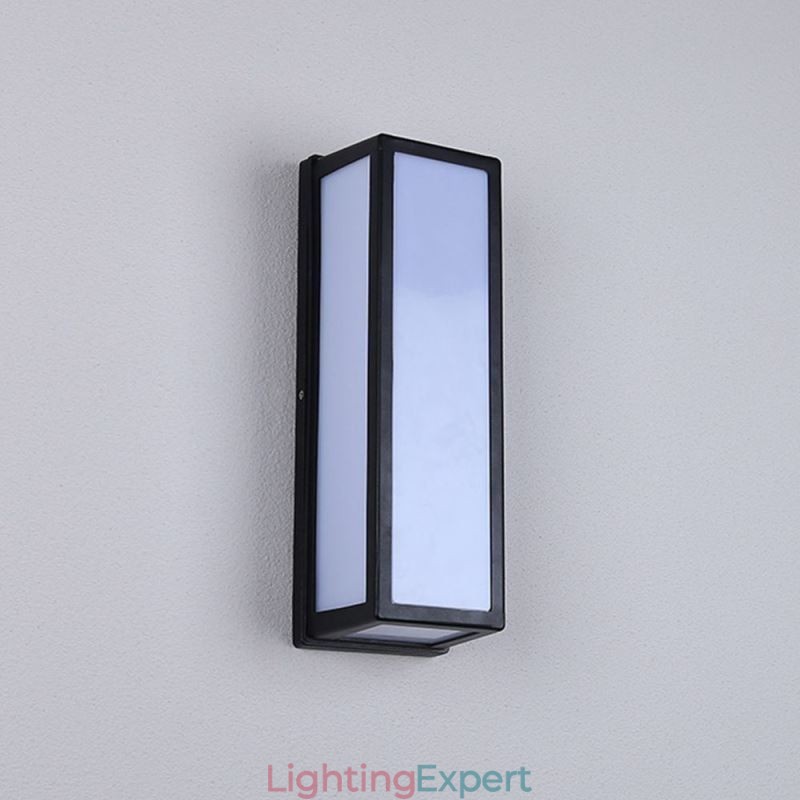 Rectangular Wall Light Modern Waterproof Villa Porch Wall Lamp