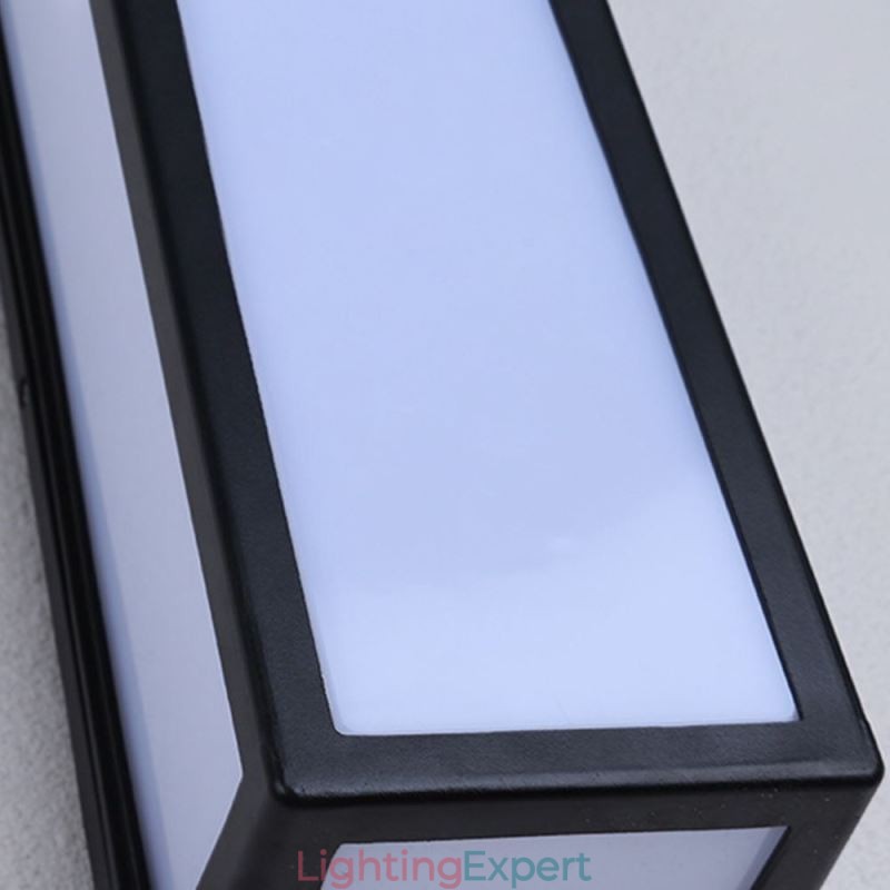 Rectangular Wall Light Modern Waterproof Villa Porch Wall Lamp