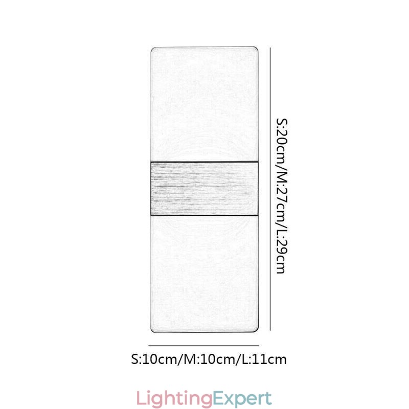 Minimalist Modern Wall Lights Bedside Aisle Stairs Kitchen Flats Lamps