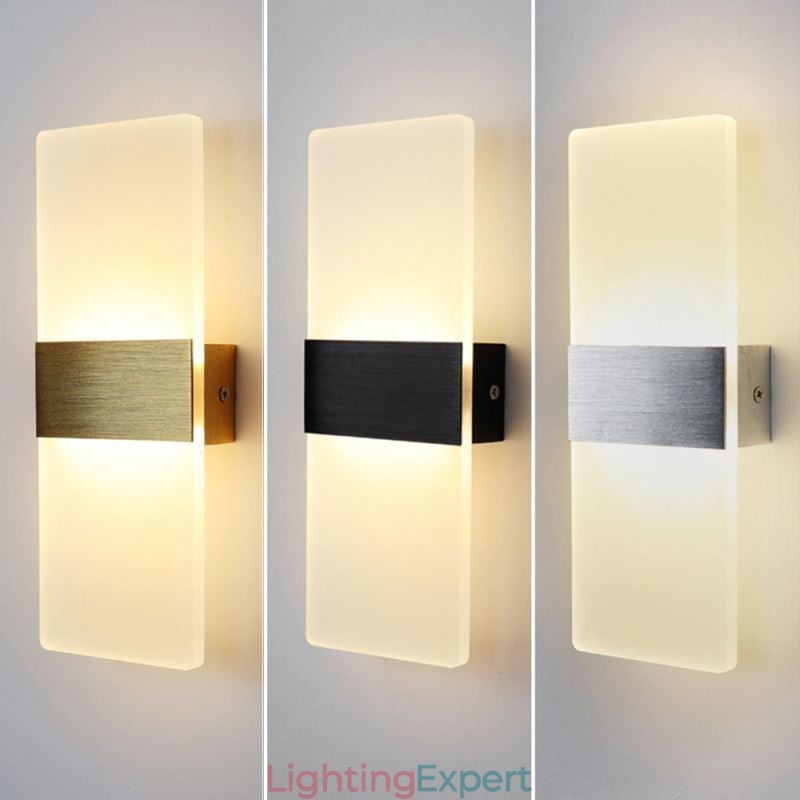 Minimalist Modern Wall Lights Bedside Aisle Stairs Kitchen Flats Lamps