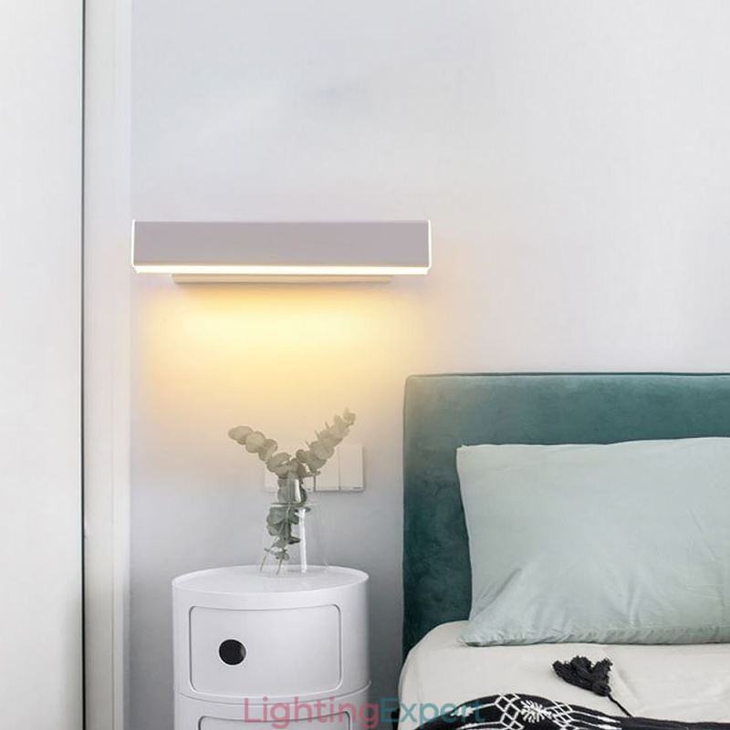 Wall Lamp Rotatable Bedside Lighting Lamp Aluminum