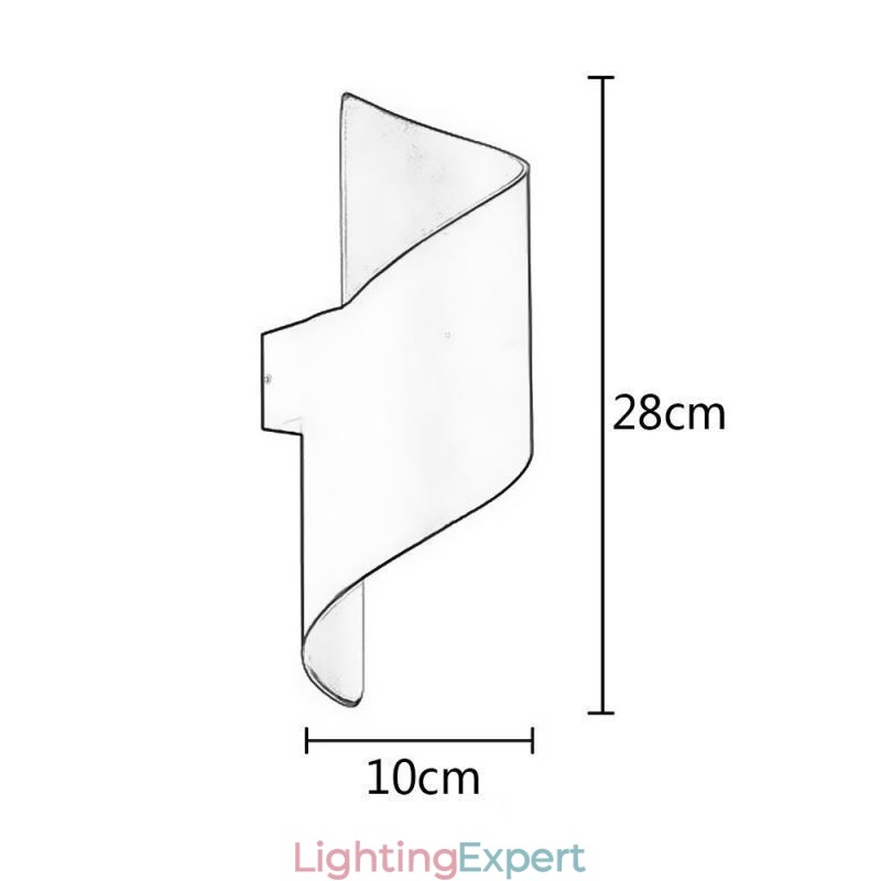 Aluminum Wall Lights Waterproof Wall Lamp Courtyard Porch