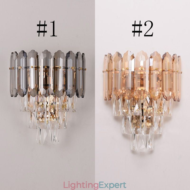 Crystal Wall Light Wall Sconce Modern K9 Crystal Wall Lamp