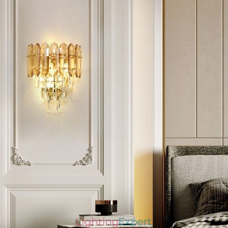 Crystal Wall Light Wall Sconce Modern K9 Crystal Wall Lamp