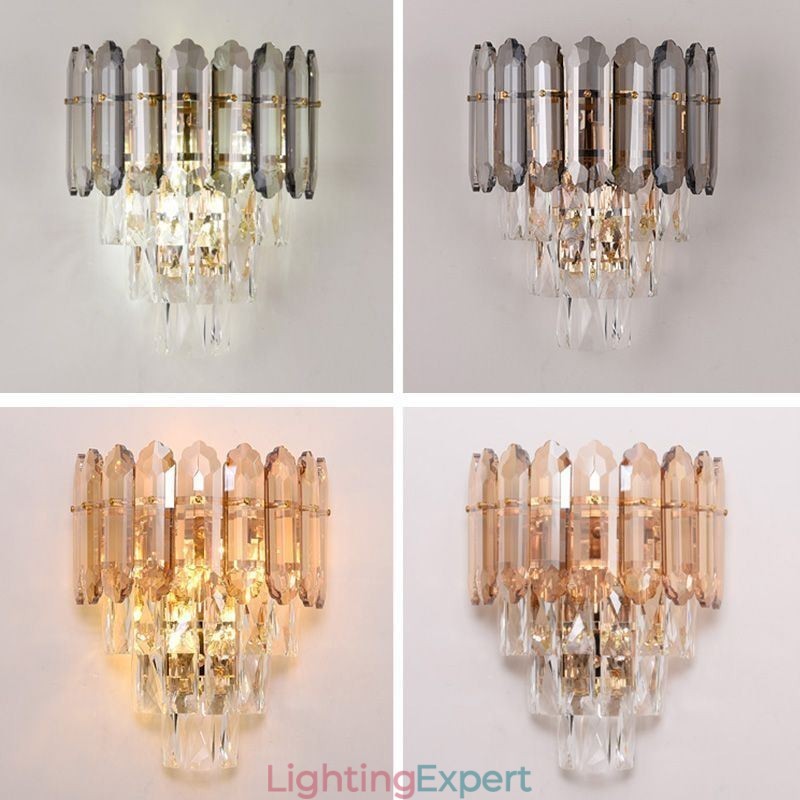 Crystal Wall Light Wall Sconce Modern K9 Crystal Wall Lamp