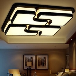 Modern Contemporary Metal Flush Mount