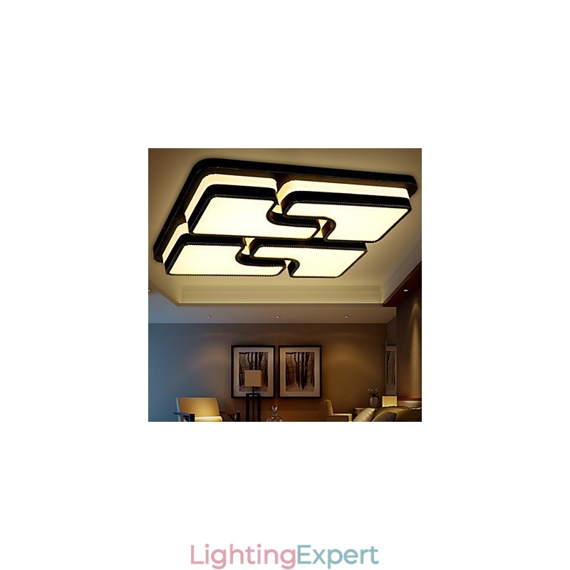 Modern Contemporary Metal Flush Mount