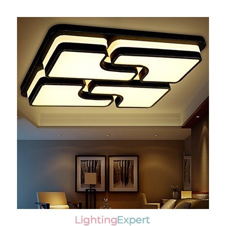 Modern Contemporary Metal Flush Mount