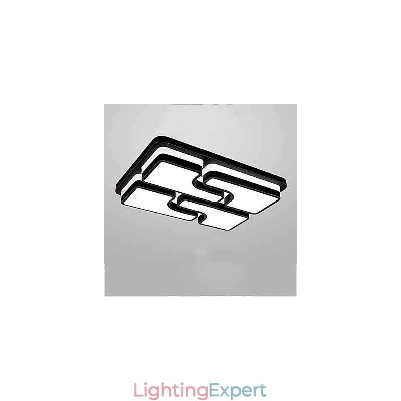 Modern Contemporary Metal Flush Mount