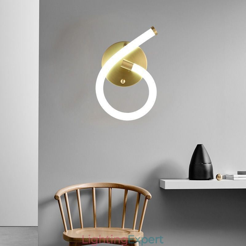 Number Light Arabic Numeral 6 Lamp