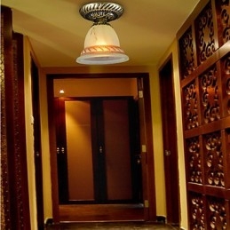 Flush Mount Light Bronze European Retro Classic