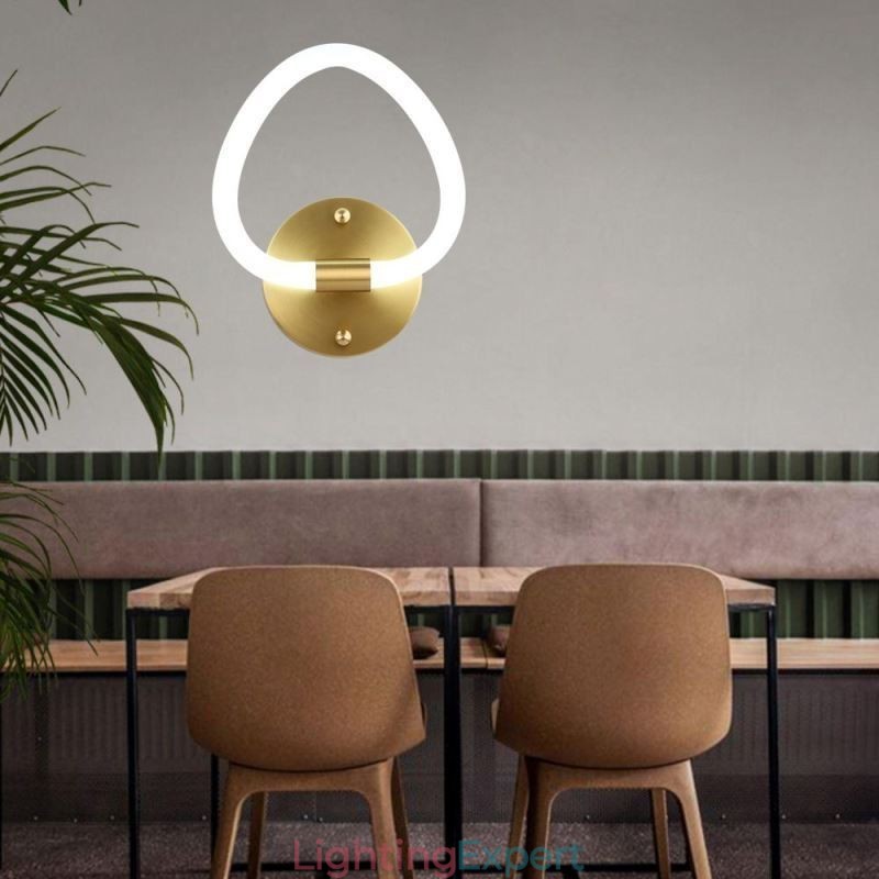 Modern Heart Shaped Indoor Wall Lights Sconce