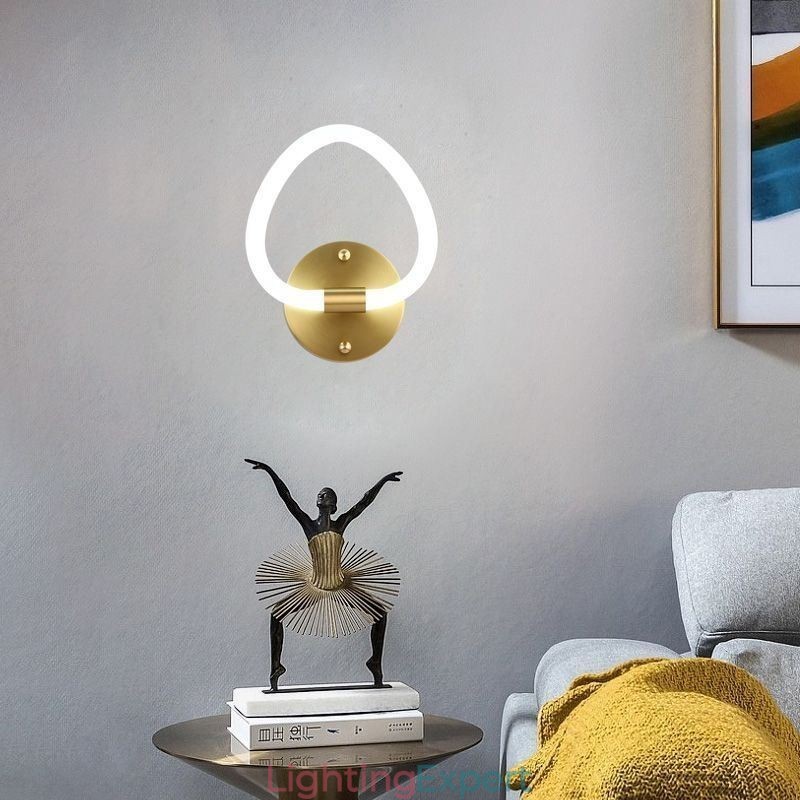 Modern Heart Shaped Indoor Wall Lights Sconce