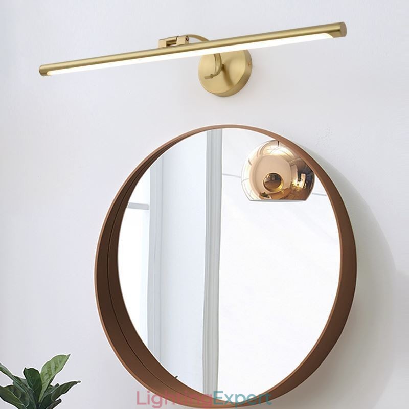 Nordic Mirror Front Light Brass Acrylic Wall Lamp