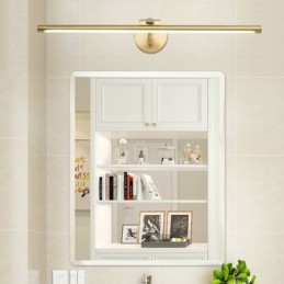 Nordic Mirror Front Light Brass Acrylic Wall Lamp