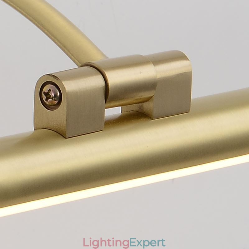Nordic Mirror Front Light Brass Acrylic Wall Lamp