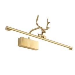 Nordic Brass Wall Lamp Mirror Front Light