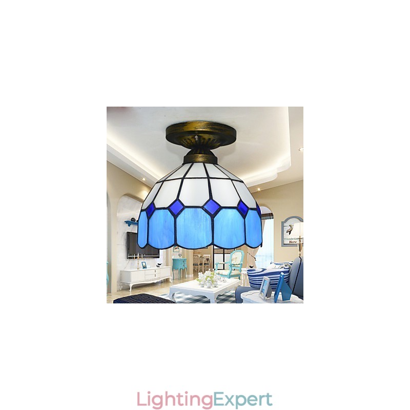 Mediterranean Contracted Absorb Dome Light Creative Absorb Dome Light Lamp