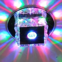 Crystal Mini Style Glass Flush Mount Kids