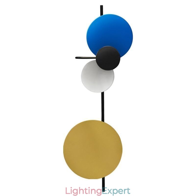 Modern Wall Light Circular Wall Lamp Colorful Home Lighting Bedside Lighting