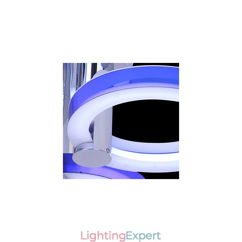 Modern Contemporary Mini Style Electroplated Flush Mount