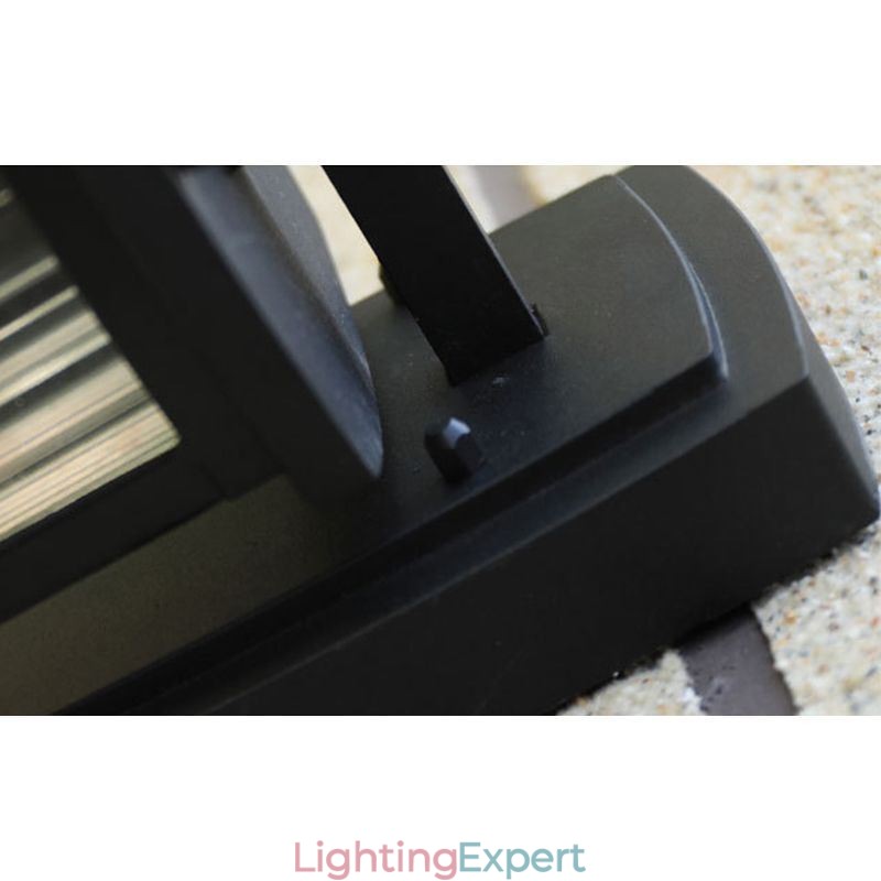 Modern Simple Outdoor Light Waterproof Square Column Wall Light Courtyard Corridor