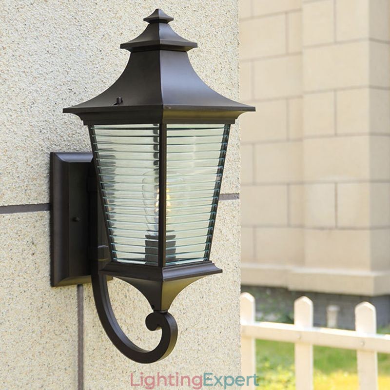 Modern Outdoor Light Waterproof Gazebo Wall Light Courtyard Corridor Garden Balcony