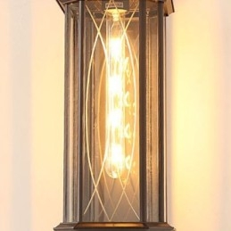 Chinese Outdoor Wall Sconce Single Head Waterproof Streamer Wall Light
