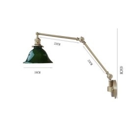 Modern Wall Light with Glass Shade