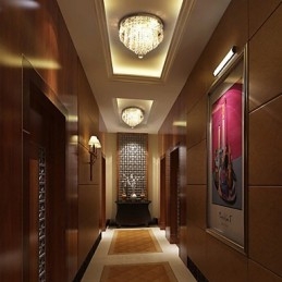 Modern Contemporary Crystal Metal Flush Mount