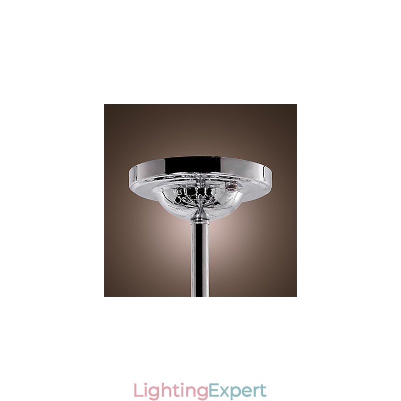 Luxuriant Crystal Chandelier with 6 Lights Pendant Chandelier
