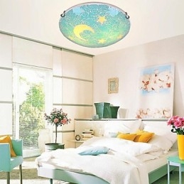 Traditional Classic Metal Flush Mount