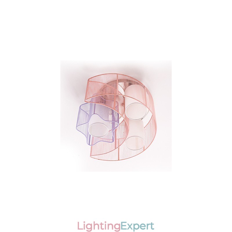 Drawing Line Romantic Stars The Moon Absorb Dome Light Lamp