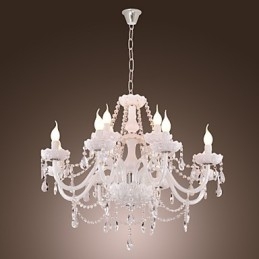 Modern Contemporary Electroplated Chandelier