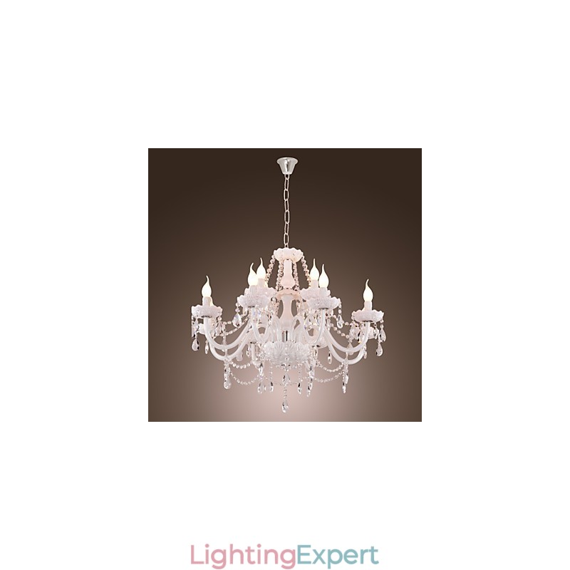 Modern Contemporary Electroplated Chandelier