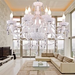 Modern Contemporary Electroplated Chandelier
