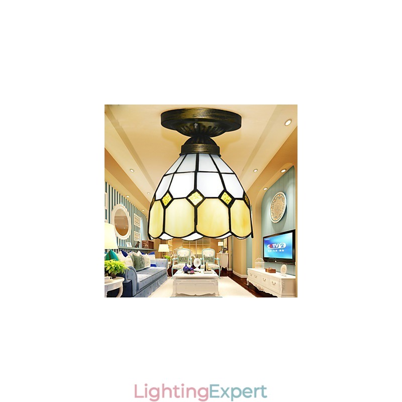 Mediterranean Contracted Absorb Dome Light Creative Absorb Dome Light Lamp