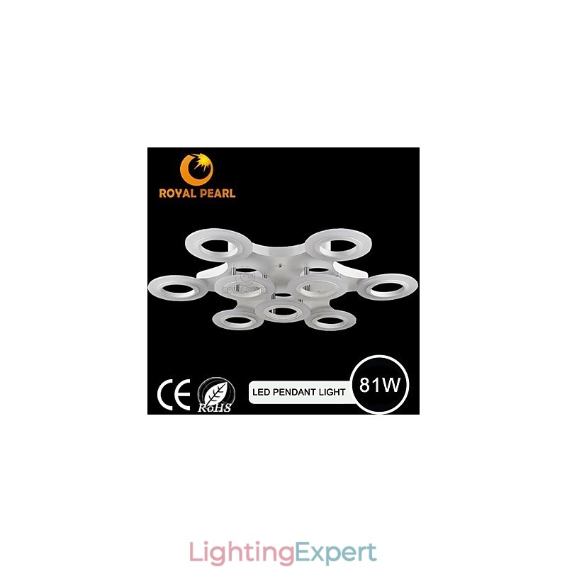 Warm white Hot Selling Circle Pendant Lighting For Shopping Mall