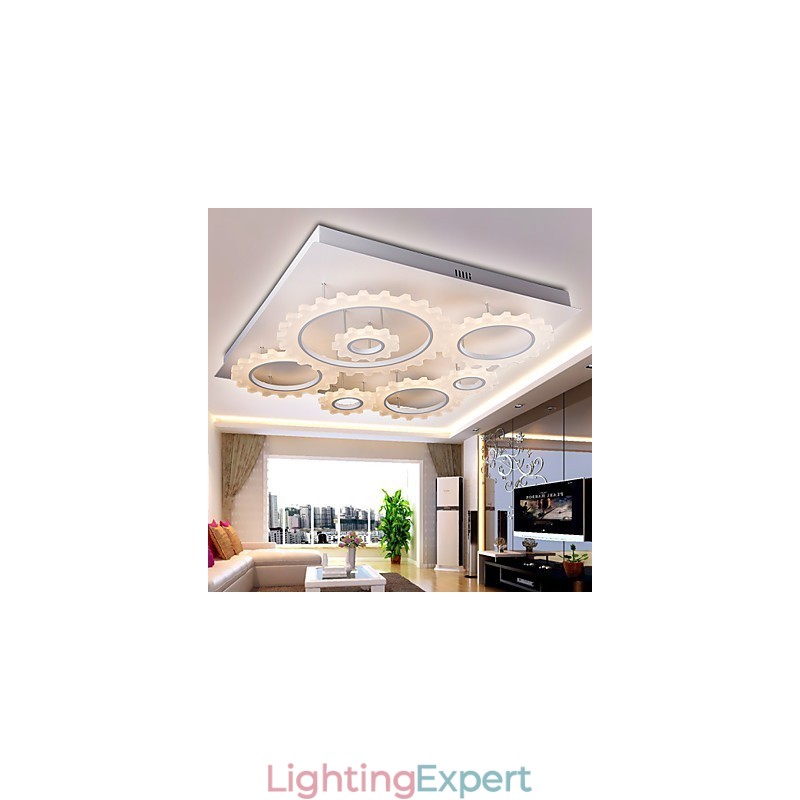 Flush Mount Modern Contemporary Metal