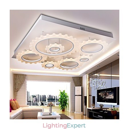 Flush Mount Modern Contemporary Metal