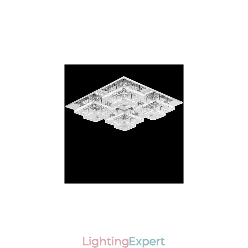 Flush Mounted Crystal Modern Contemporary Living Bed Kids