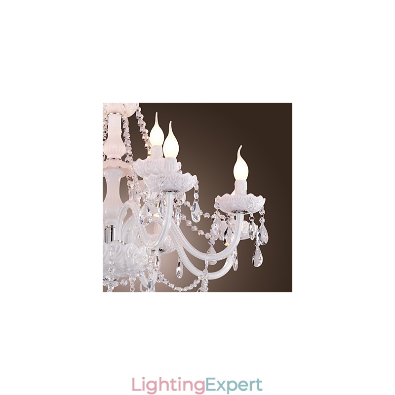 Modern Contemporary Electroplated Chandelier
