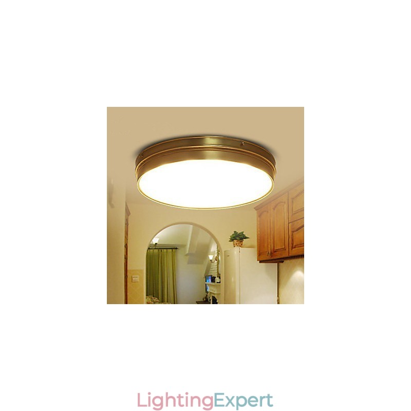 Flush Mount Traditional Classic Metal