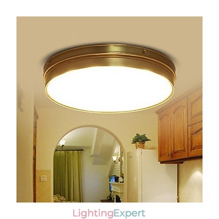 Flush Mount Traditional Classic Metal