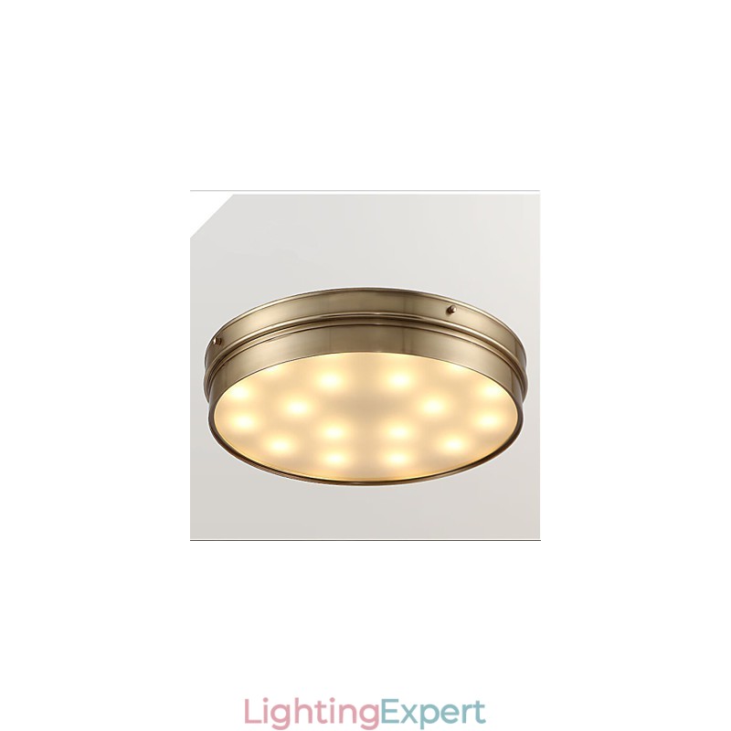 Flush Mount Traditional Classic Metal