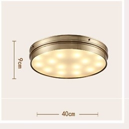 Flush Mount Traditional Classic Metal